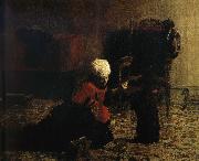 Thomas Eakins Elizabeth and the Dog Sweden oil painting artist
